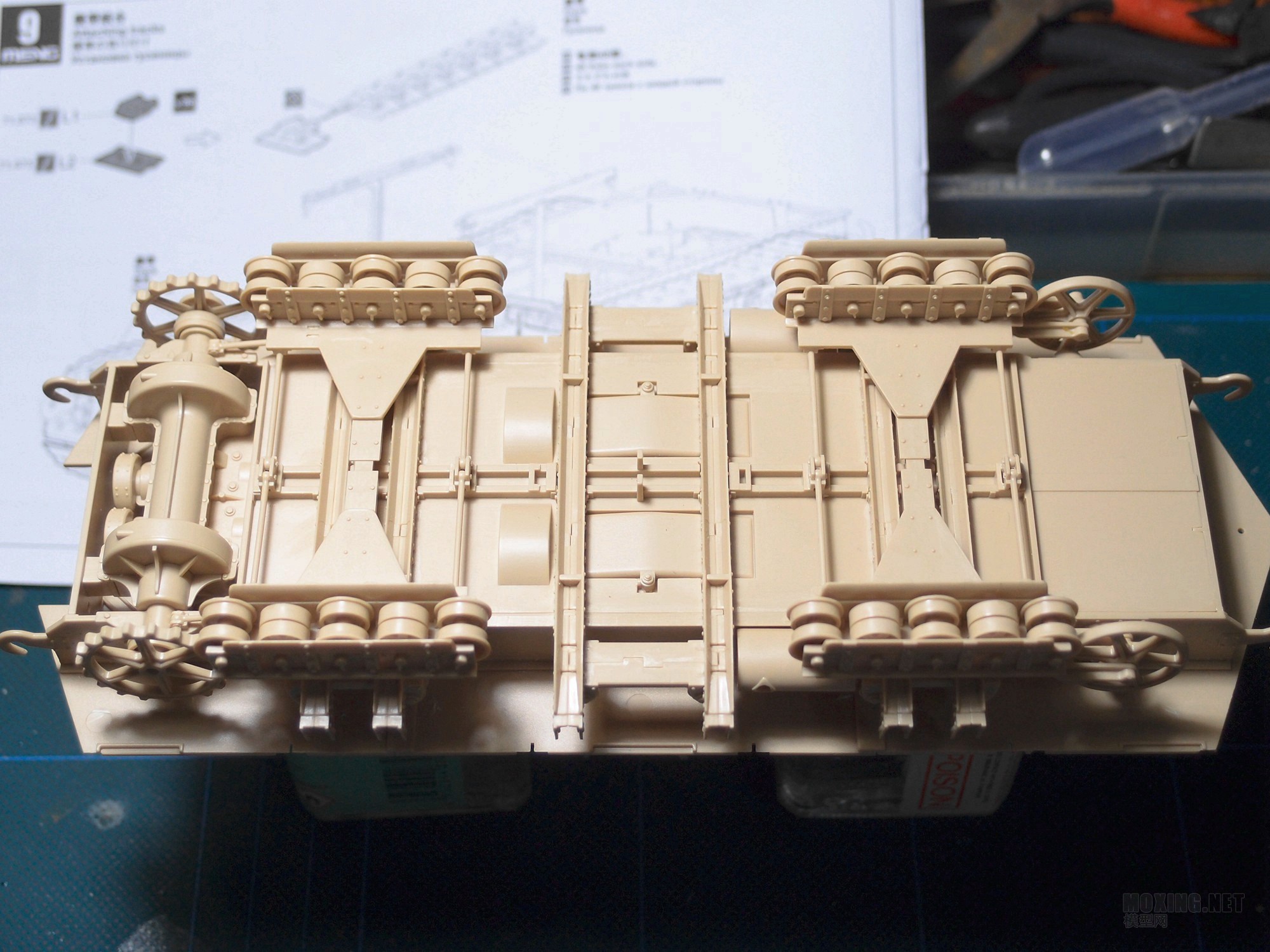 [模型网评测]MENG-1/35一战德国A7V坦克(克虏伯型)(TS-017)