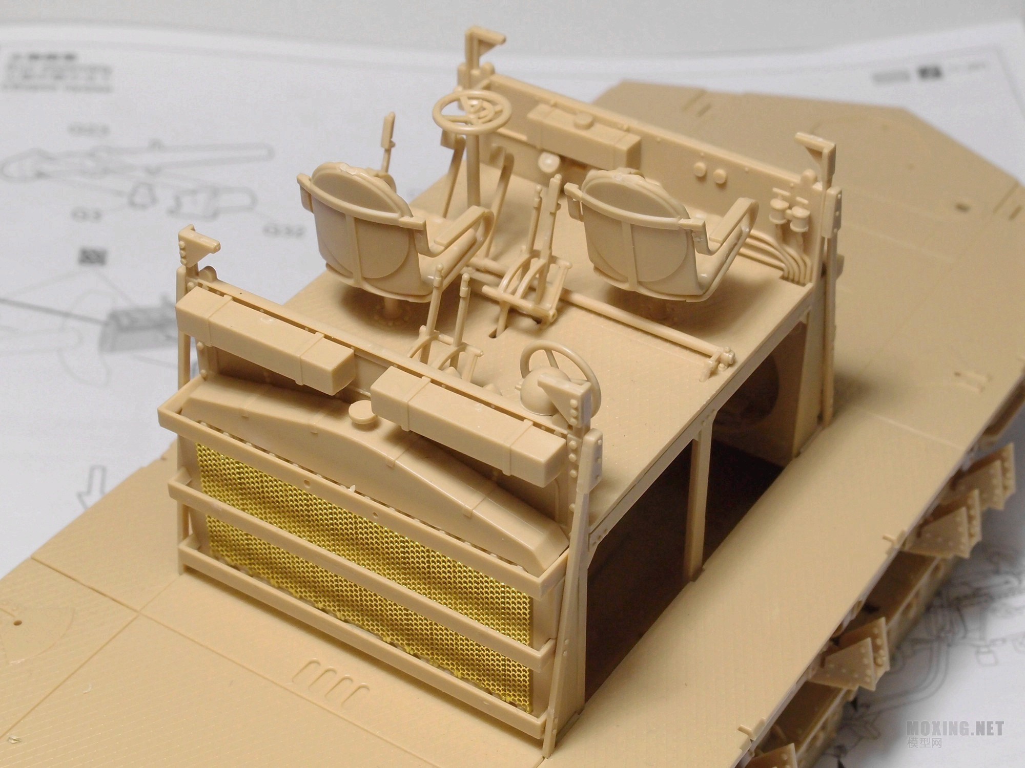[模型网评测]MENG-1/35一战德国A7V坦克(克虏伯型)(TS-017)