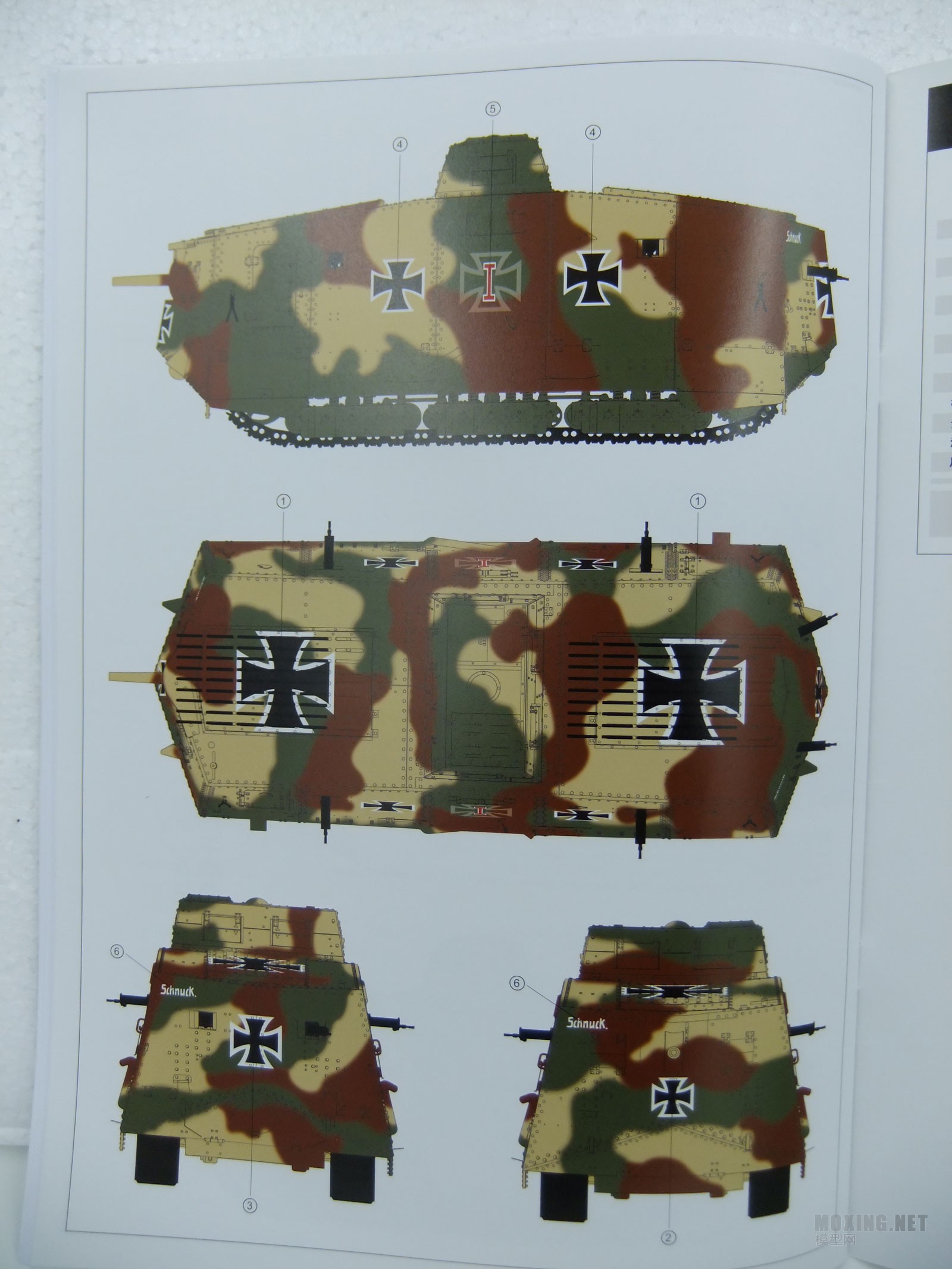 [模型网评测]MENG-1/35一战德国A7V坦克(克虏伯型)(TS-017)