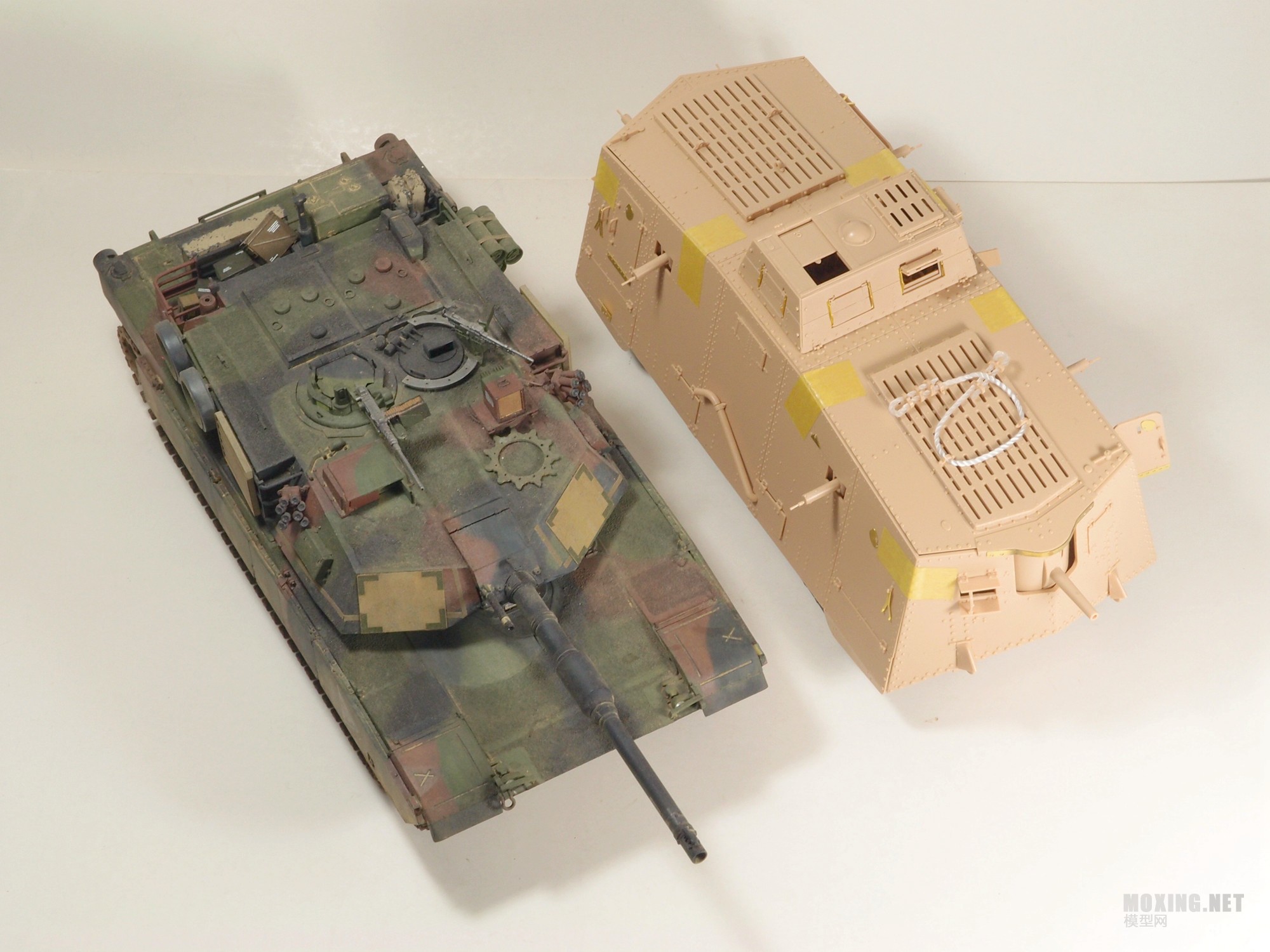 [模型网评测]MENG-1/35一战德国A7V坦克(克虏伯型)(TS-017)