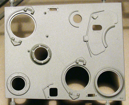 威龙-1/35德国黑猎豹G1型坦克歼击车早期型(6458)版件评测