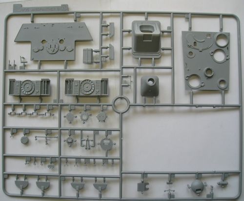 威龙-1/35黑猎豹坦克歼击车后期型(SK版)(6393)版件评测