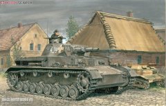 【威龙 6747】德国四号坦克A型板件和图纸