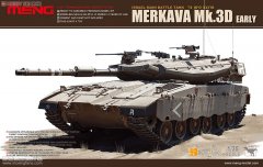 （MENG TS-001）以色列梅卡瓦Mk.3D 主战坦克前期型板件图和说明