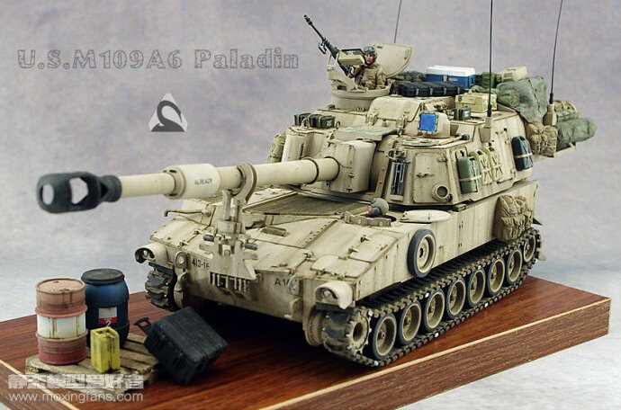 现代美军M109A6“帕拉丁”155自行火炮