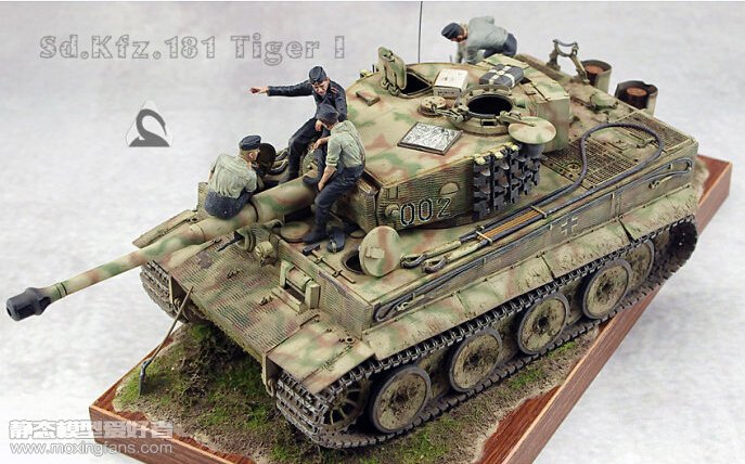 二战德国“虎”I式重型坦克中期型
