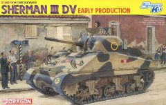 【威龙 6573】英国“谢尔曼”III DV 坦克早期型板件图和说明书