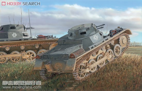【威龙 6451】德国一号A型坦克板件图和说明书