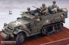 二战美军M2半履带装甲车