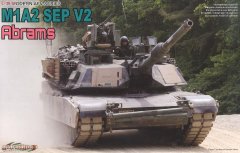 【威龙 3556】美国“阿布拉姆斯”M1A2 SEP V2主战坦克板件图和说明书