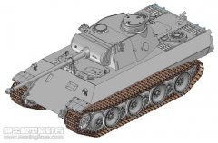 【威龙 6822】德国二战豹式坦克D型V2原型车