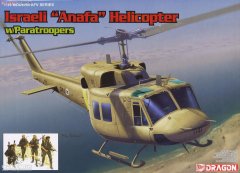 【威龙 3543】以色列 UH-1N 休伊中型通用直升机板件图和说明书