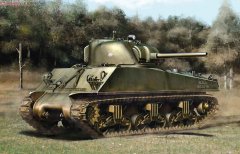 【威龙 6698】M4A3(75)W 谢尔曼 中型战车“欧洲战区”板件图和说明书