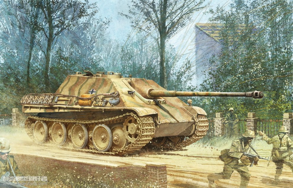 【威龙 6393】德国猎豹坦克歼击车后期型评测