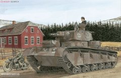 【威龙 6690】德国NbFz“新型机构”多炮塔战车板件图和说明书