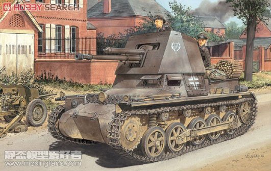 【威龙 6258】德国4.7cm Pak(t) 一号反坦克自走炮