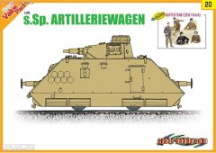 【威龙 9120】二战德国轨道装甲坦克和战车乘员组1944/1945板件图和说明书