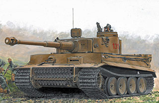 【威龙 6820】131号虎式坦克504重型坦克营突尼斯评测（素组）