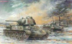 【威龙 6564】苏联T-34/76指挥型183厂1943年板件图和说明书