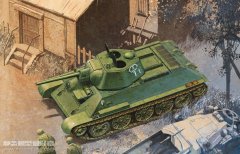 【威龙 6424】 苏联T-34/76坦克 1942年型（六角炮塔）