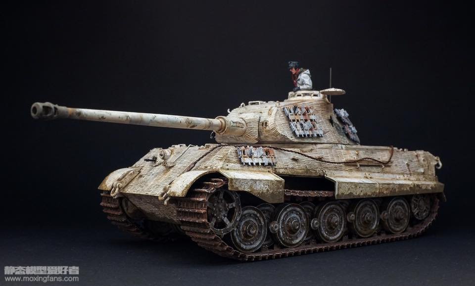 King Tiger Porsche turret--虎王重型坦克保时捷炮塔(威龙)