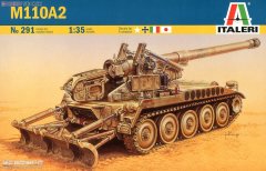 【伊达雷利 291】美国M110A2 203mm重型自行榴弹炮板件图