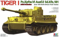 【RFM RM5001】德国虎式坦克极初期型1943年北非前线/突尼斯板件图和说明书