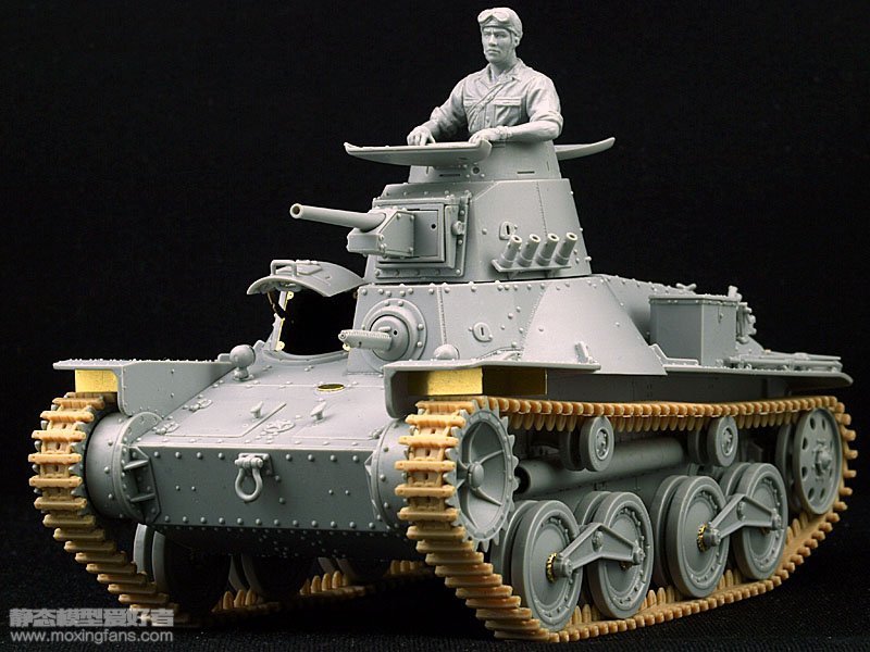 【威龙 6767】日本陆军九五式轻型战车前期型评测（素组）