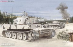 【威龙 6600】德国虎式坦克极初期型502营列宁格勒1942/3板件图和说明书