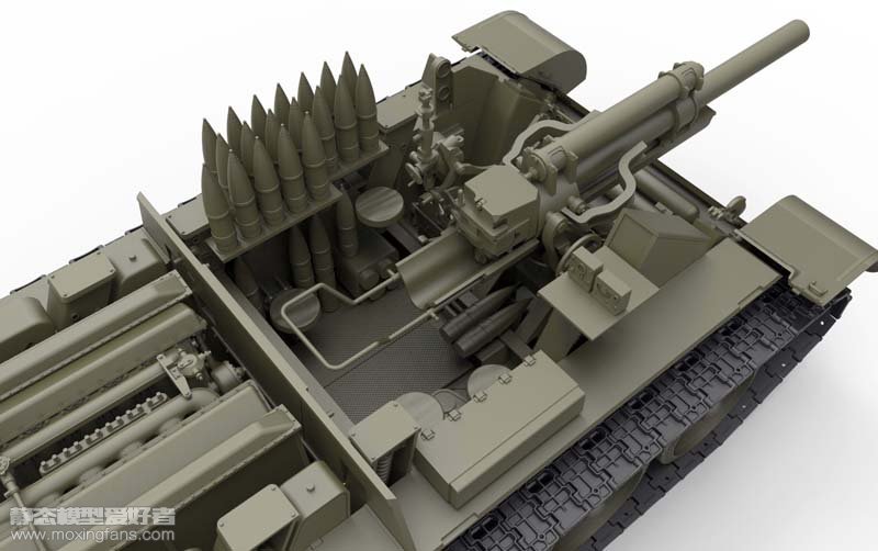 【miniart 35175】苏联su-122自行火炮全内购