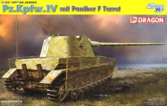 【威龙 6824】德国四号中型坦克黑豹F型炮塔板件图和说明书