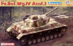 【威龙 6823】德国四号J中型坦克指挥型带防磁装甲评测