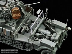 【威龙 6676】德国Sd.Kfz.10/5 FLAK38半履带防空炮评测（素组）