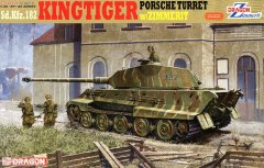 【威龙 6302】德国虎王坦克保时捷炮塔防磁披覆板件图和说明书（再版）
