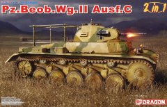 【威龙 6812】德国二号轻型坦克C型炮兵观测车板件图和说明书