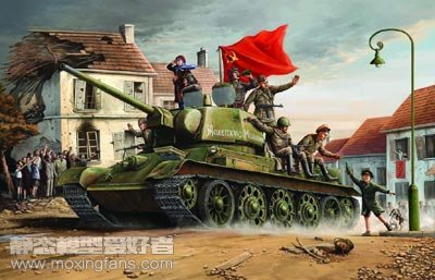 【小号手 00903】苏联T34-76 中型坦克1943型评测（1/16）
