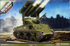 【爱德美 13294】M4A3谢尔曼坦克搭载T34管风琴多管火箭炮型评测