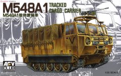 【AFV 35003】M548A1履带弹药运输车再版为橡胶履带,附板件图和说明书
