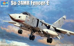 【小号手 01672】俄罗斯苏-24MR＂击剑手＂E战斗侦察机评测