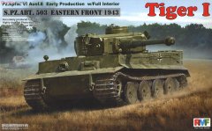 【RFM 5003】德国虎式坦克初期型 503重装甲营 东线1943板件图和说明书