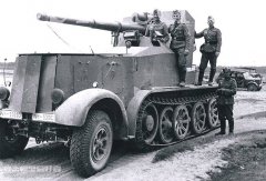 8,8cm Flak 18 (Sf) auf Fgst Zgkw 12t (Sd.Kfz.8) “Bunkerknack