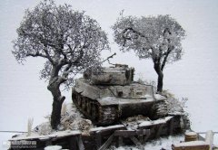 寒冬之虎--德国虎式坦克后期型场景