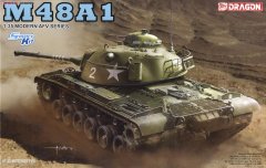 【威龙 3559】1/35美国M48A1中型坦克板件图和说明书