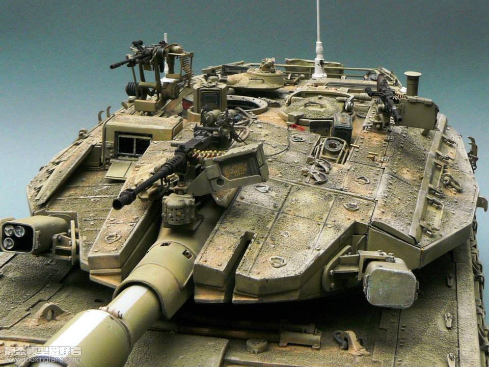 merkava 3d--梅卡瓦3d主战坦克(1/16)_静态模型爱好者