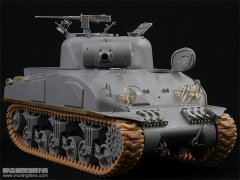 【威龙 6228】1/35英国谢尔曼Mk.1c萤火虫中型坦克混合车体评测（素组）