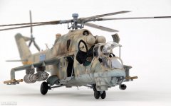 Mi-24 HIND--1/32米-24雌鹿武装直升机（小号手）