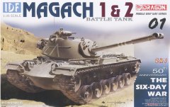【威龙 3565】1/35以色列国防军马加奇2型坦克 (2合1)板件图和说明书
