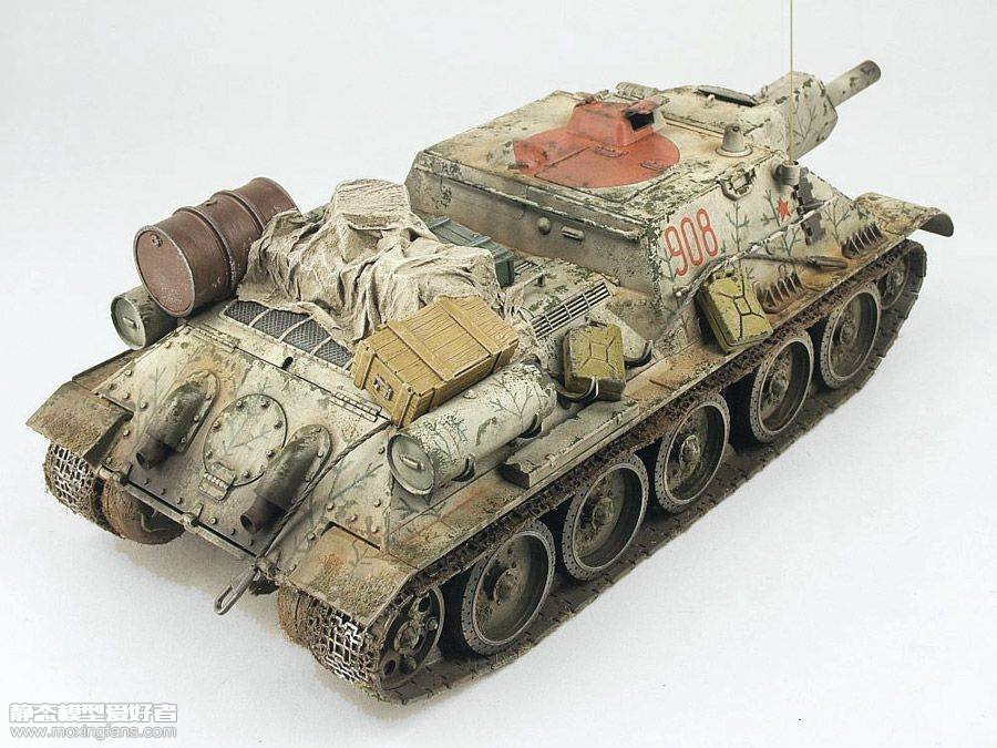 su-122, leningrad 1943--su-122自行火炮(田宫)