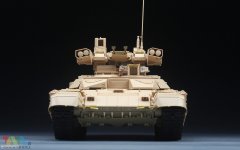 【TIGERMODEL 4611】1/35俄罗斯BMPT-72支援战斗车官方素组图