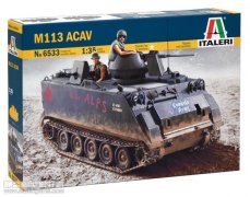 【意大利 6533】1/35美国M113 ACAV装甲车